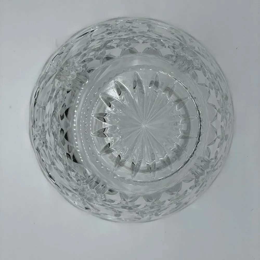 Vintage Crystal Center Piece / Candy / Serving Bowl 9